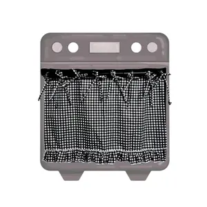 Handmade Farmhouse Oven Skirt, Oven Skirt Curtain for Door, Farmhouse Kitchen Decor, Oven Curtain Tie Top, Oven Curtain Tie Top, Heat-Resistant, Hide Clutter & Elevate Style, for Dishwasher Stove Washing Machine, Hide Clutter & Elevate Style