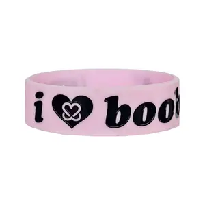 i love boobies! Classic Bracelet - Flamingo