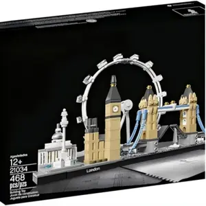 2026 City Skyline Building Set, Urban Landmark Model Kit, Home Decor Gift for Kids & Adults
