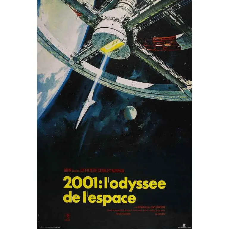 2001: A Space Odyssey Movie Poster Print (27 x 40)