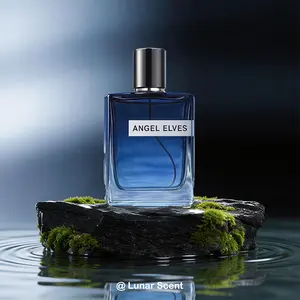 Sky Blue Men's Cologne (50ML 1.7Oz)-Eau de Parfum-Woody Fougère Fragrance-Fresh & Earthy Scent - Fougère Scent with Citrus, Sea Water, Oakmoss - Long Lasting Perfume - perfume para hombres - Suitable for Daily & Summer-Gift for Him
