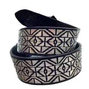 Fajo hilo de plata 925 dibujo greca azteca talla 36 49 pulgadas  de ancho x 2 de ancho