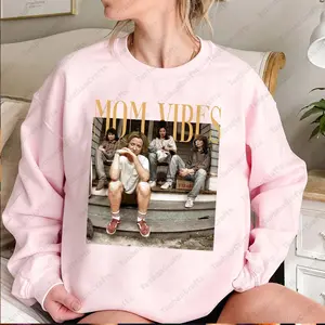 Retro Sitcom Mom Vibes Tee 90s Thug Life Mom Tshirt  Funny Mother’s Day Gift Gildan Sweatshirt