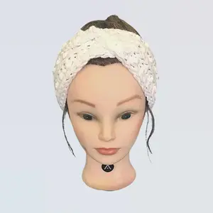 Handmade Crochet Bobble Headband Ear Warmers for Women