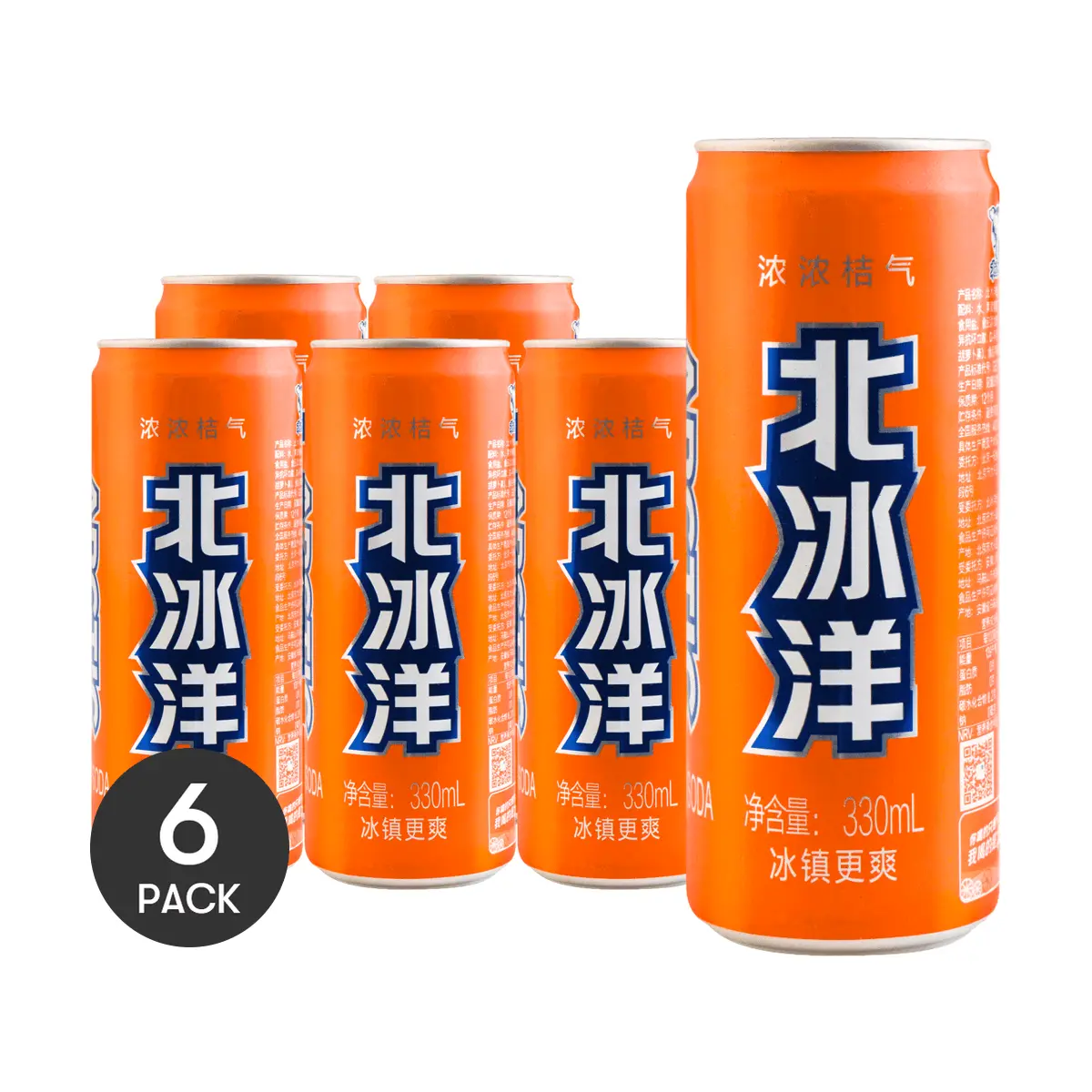 6Packs ARCTIC OCEAN Orange Soda, 11.15fl oz/Pack 6Packs ARCTIC OCEAN Orange Soda, 11.15fl oz/Pack