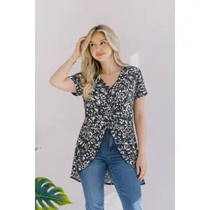 Hyacinth High Low Top