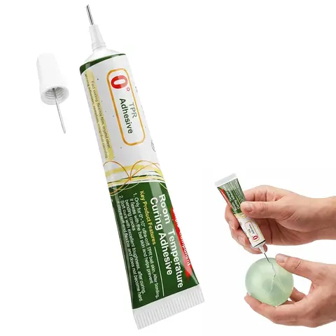 Squishy Glue - 20ml Flexible Adhesive with Precision Metal Tip for TPR, TPU, TPE, Silicone Repairs, DIY Crafts & Small Item Fixes