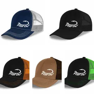 Fish On Lightweight Baseball Cap Summer for Men Women Teens Adjustable Ideal for Running Hiking Golf and More