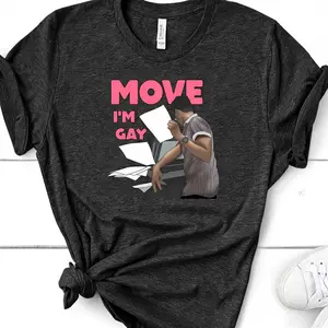 Move I'm Gay - Brandon Rogers T-Shirt