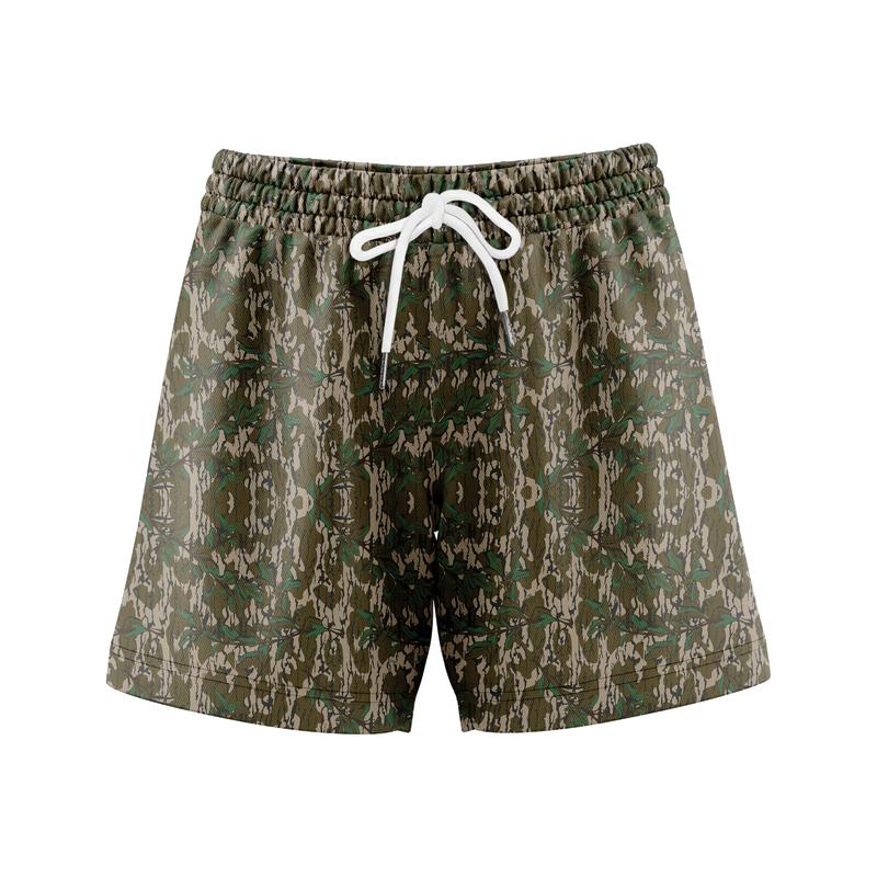 Pack 3 Camo Shorts With 5 Inch Inseam, Perfect for Men & Women At the Gym, Basketball Camo Mesh Short, Gift for him, Gift For Her, Gym Gift