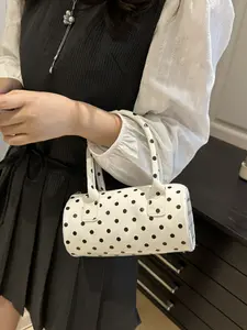 Women's Polka Dot Pattern Shoulder Bag, Fashionable & Elegant Design, Perfect for Daily Use, Stylish Crossbody Handbag, Crossbody Bags