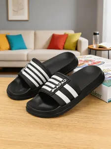 Slippers, Toddler & Youth Comfortable Lightweight Shoes, Suitable for Boys & Girls Home Use, Eva Sole, PVC Upper