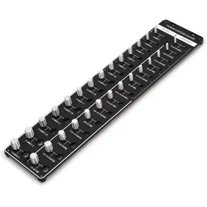 Thread Checker Standard and Metric, 28 Thread and Bolt Size Gauge, Nut and Bolt Thread Checker 14 Standard & 14 Metric, Wall-Mountable Nut Checker Featuring Drill Bit Gauge with Inch & Cm Ruler