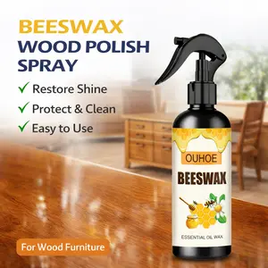 Ouhoe Beeswax Wood Polish Spray – Restores Shine & Protects Furniture