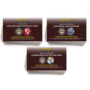National Electrical Code 2020 3 QuickPass Flash-Card COMBO