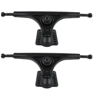 Slant Longboard Trucks Reverse Kingpin Black/Black 180 (9.75" Axle)