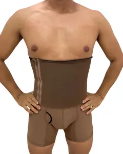 Men Gridle High Compression by Curvy Gyals Shapewear Corset Waist Cincher Tummy Slimming Body Shaper