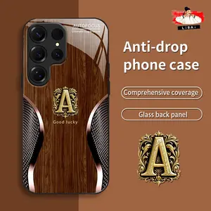 Suitable for [Galaxy S25 Ultra] New retro letter mobile phone case simple explosion-proof mobile phone case affordable anti-fall anti-fingerprint 995