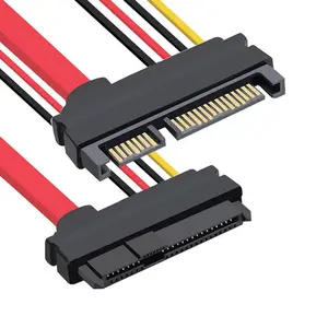 SAS to SATA Cable, SFF-8482 SAS 29Pin to SATA 22Pin Hard Disk Drive Raid Extension Cable
