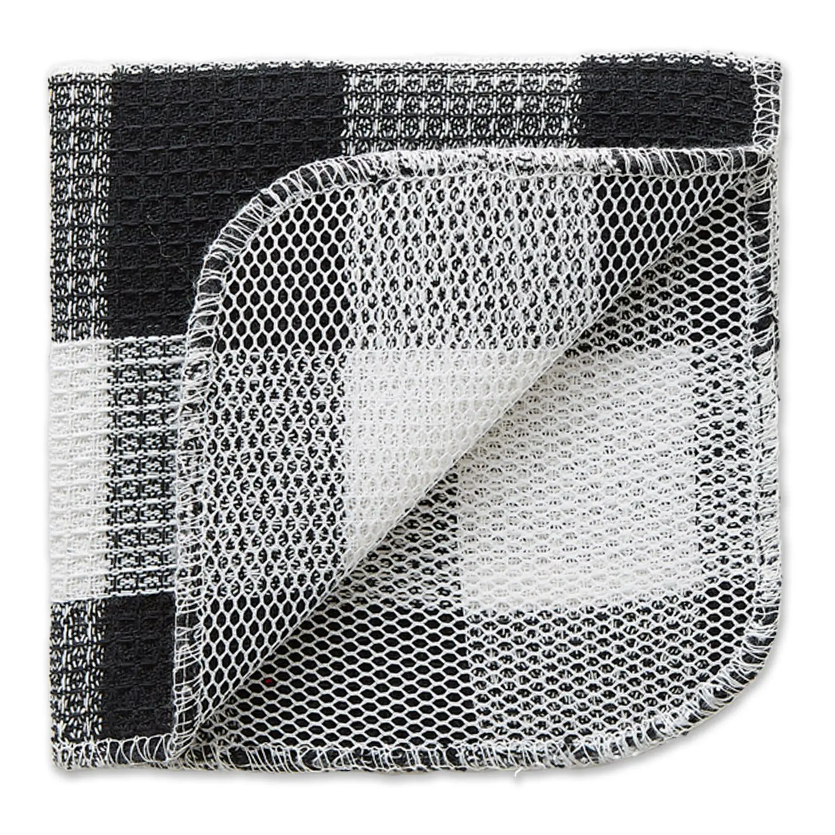 Design Imports Set of 6 Buffalo Check Scrubbershcloths Design Imports Set of 6 Buffalo Check Scrubbershcloths