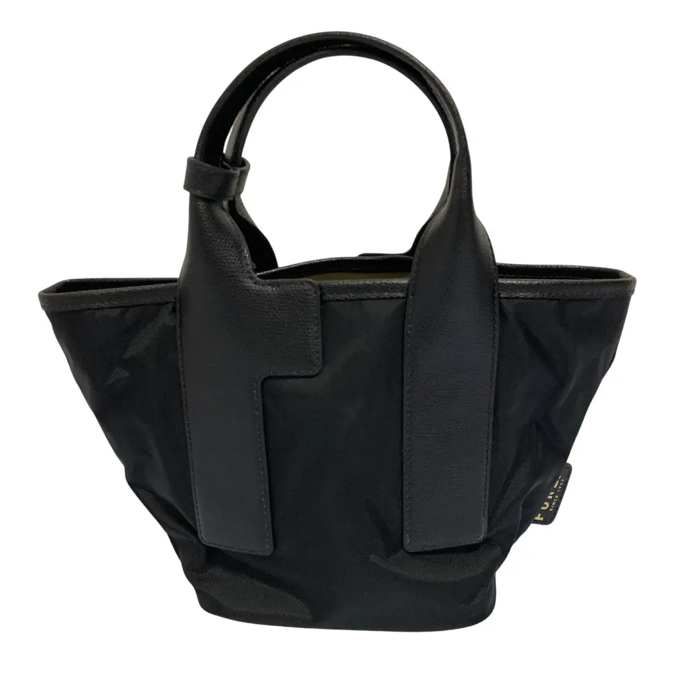 Pre-owned FURLA Calfskin Tote Bags Piuma Leather Mini Tote Bag