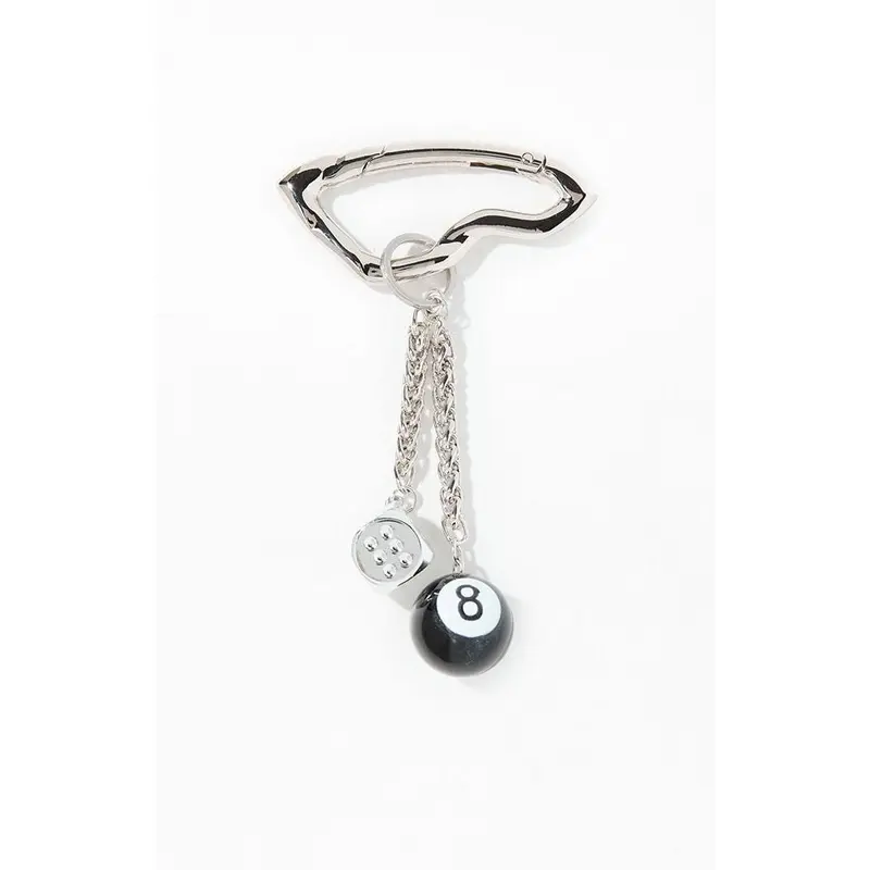 キーホルダー stussy l dice 8ball set 8 Ball Keychain – Black | Accessories | Stüssy