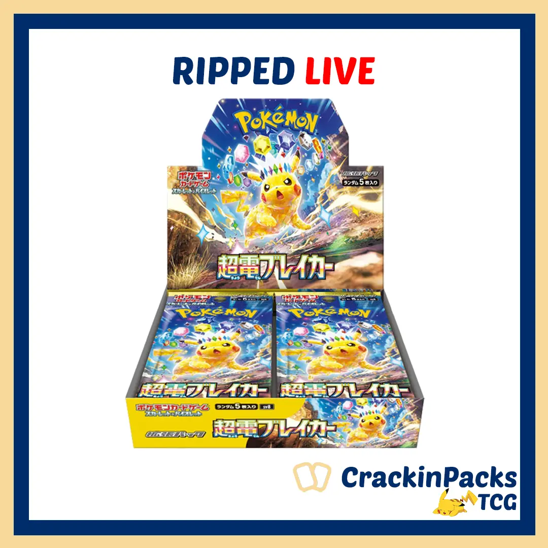 Pokemon TCG: Super Electric Breaker **Japanese** - RIP LIVE - TikTok Shop
