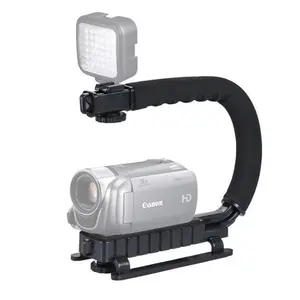 U-Shaped Camera Stabilizer Universal Handheld DV C-Frame Photography Gimbal Stabilizer for DSLR SLR DV Cameras Mobile Phone