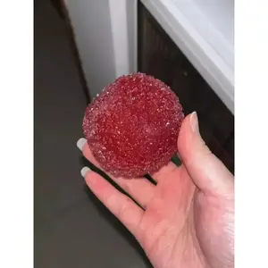 Handcrafted Crystal Slushy Ball Squishy Toy, Squishy Stress Balls Soft Stress Relief Fidget Sensory Grippie Set for Relaxation and Gift Giving  perfect for his or her, mother's day present, party favor, ASM