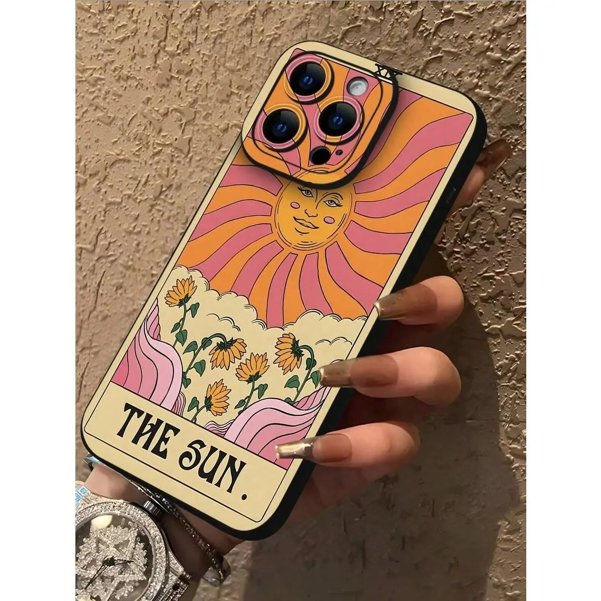 Tarot Pattern TPU Mobile Phone Case, Shockproof And Anti Fall Case,  Birthday Or Festival Gift For