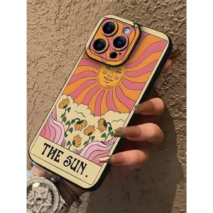 Tarot Pattern TPU Mobile Phone Case, Shockproof And Anti Fall Case, Birthday Or Festival Gift For Men And Women Suitable For IPhone17/IPhone17 Air/IPhone17 Pro/IPhone17 Pro Max/16 Pro Max/15 Pro Max/14 Pro Max/13 Pro Max/12 Pro Max/11 Pro Max