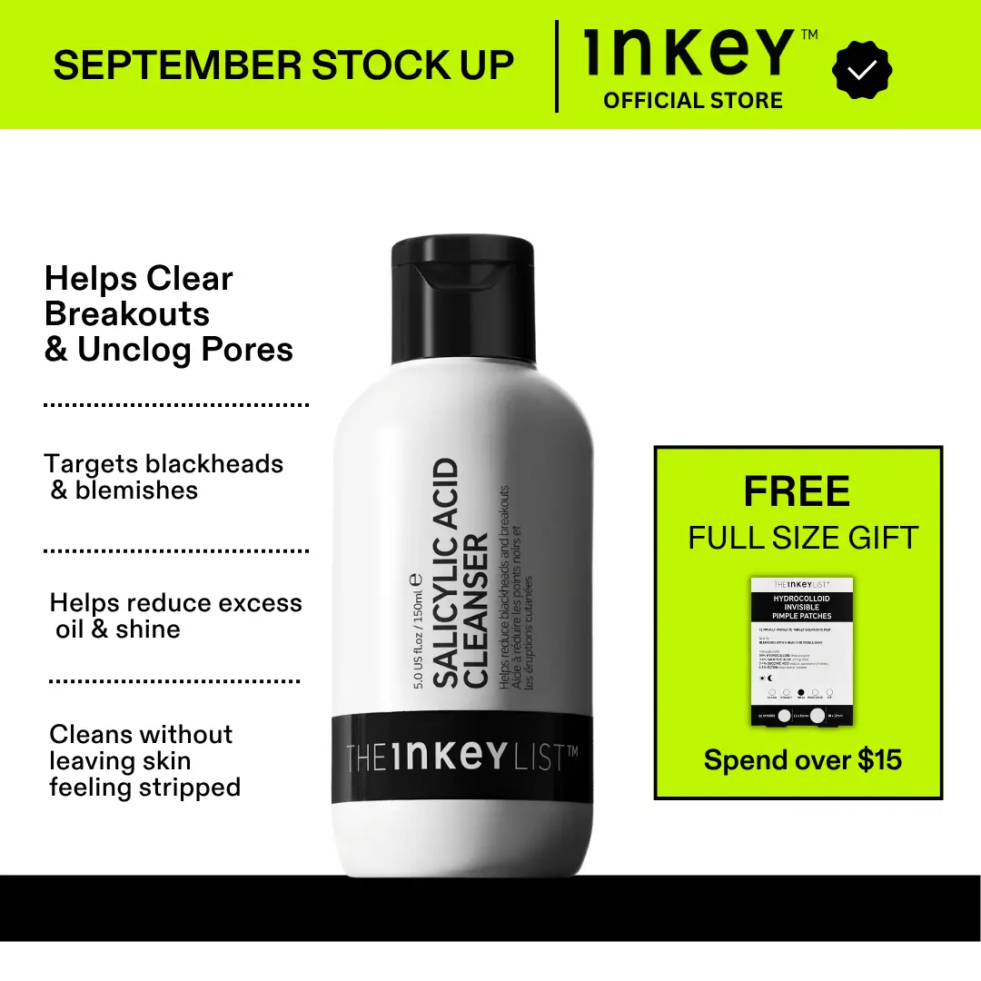 [The INKEY List] Salicylic Acid Exfoliating Gel Cleanser - Skincare for Breakouts - 150ml