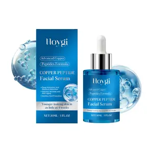 HOYGI Copper Peptide Facial Serum - Nourishing Firming Hydrating Blue Copper Peptide Facial Serum