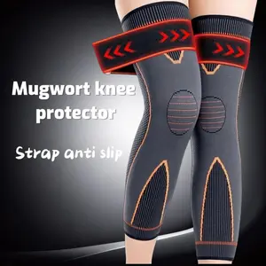 Aicao knee protection for warmth, anti-cold legs for men and women, and an anti-slip leg protection for older in autumn and winter. Adjustable compression socks,relieve joint pain.,Gift