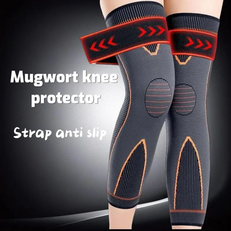 Aicao knee protection for warmth, anti-cold legs for men and women, and an anti-slip leg protection for older in autumn and winter. Adjustable compression socks,relieve joint pain.,Gift