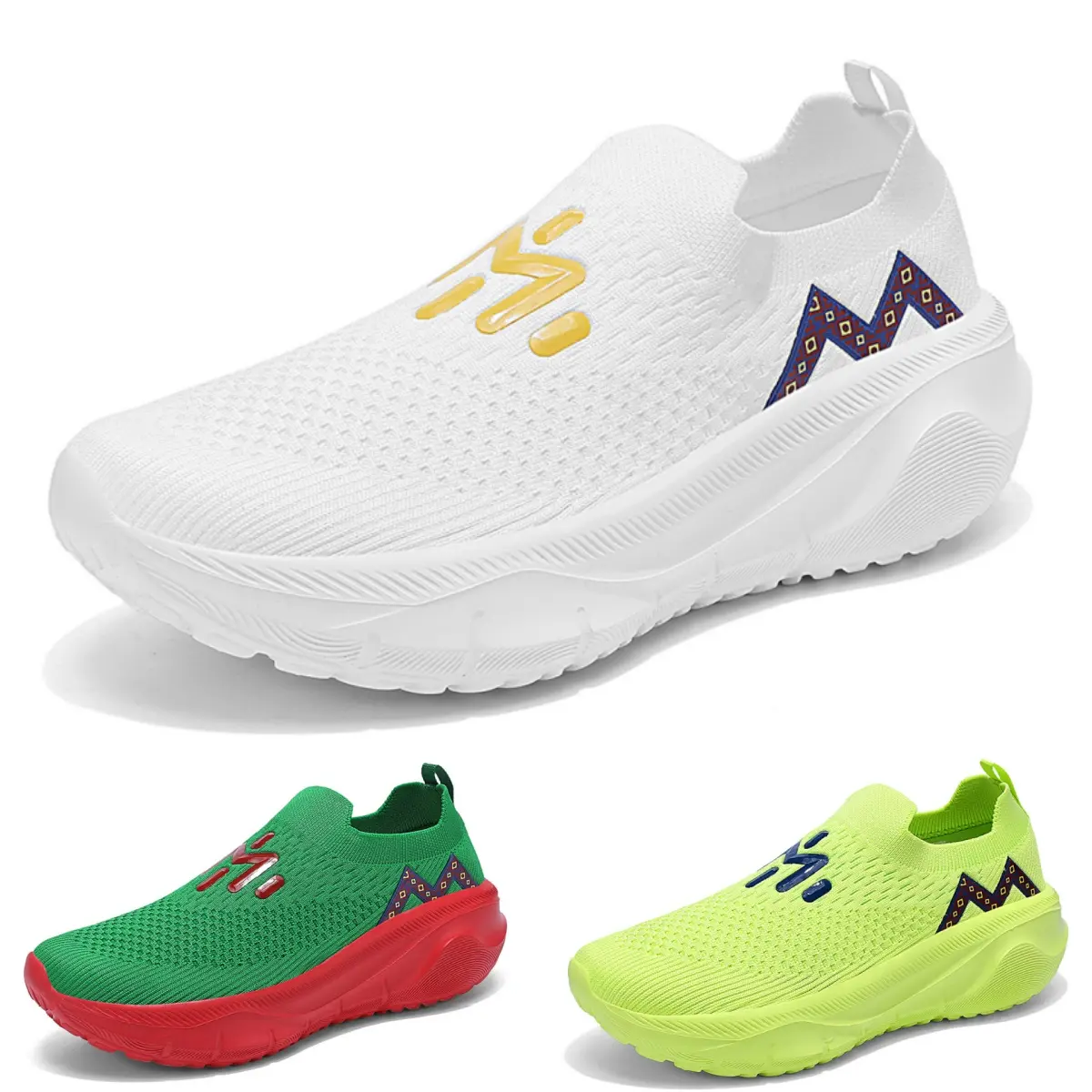 Hands-Free Slip-On Sneakers for Women, Men - Lightweight 