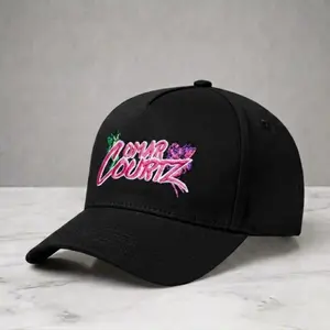 Omar Courtz concert Hat - por si mañana no estoy Hat with Neon Design & Heartbreak Aesthetic - Streetwear Cap for Latin Fashion Enthusiasts