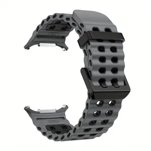 Silicone Watch Band, Replacement Watch Band for Samsung Galaxy Watch Ultra 47mm, Smart Watch Accessories for Men, Smart Watch Straps