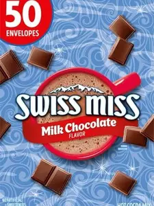 Swiss Miss Milk Chocolate Flavor Hot Cocoa Mix, 1.38 oz. 50-Count
