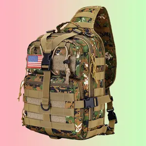 Springtok Outdoor Multi-Purpose Camouflage Bag,Bugout Bags,Tactical Camouflage Breast Bag,Survival Bag,Hunting Accessories,Outdoor Adventure Bag,Messenger Bag,Travel Accessories,Summer Hobo,Travel Bag,Desk Bags