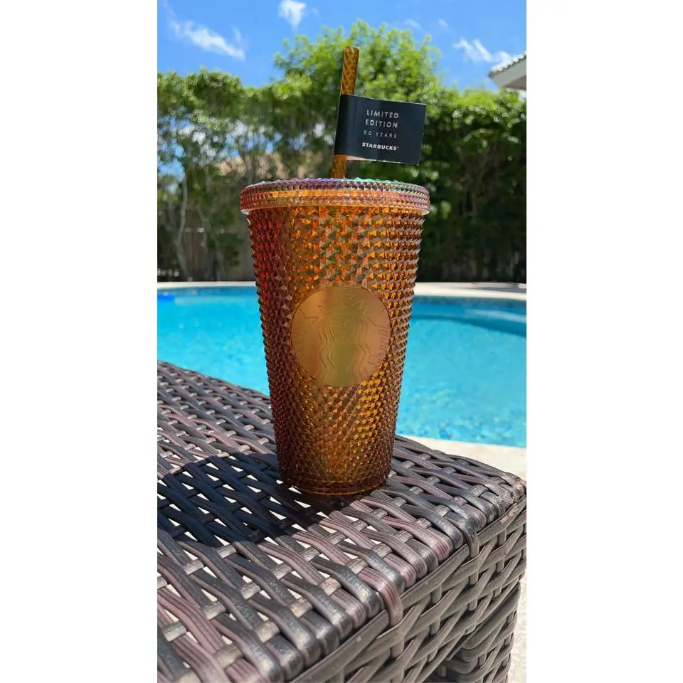 50th Anniversary Gold Studded Tumbler - TikTok Shop