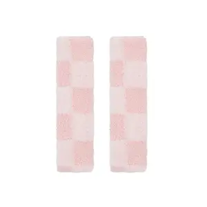 Car Seat Belt Cover, 1 Pair Plush Anti-strangle Car Seat Belt Protectors, Universal Car Seat Belt Shoulder Pad, Auto Interior Accessories, Car Interior Decorative, Decoration