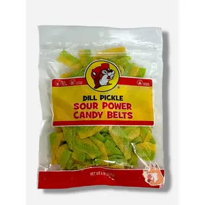 Buc-ee's Dill Pickle Sour Power Candy Belts