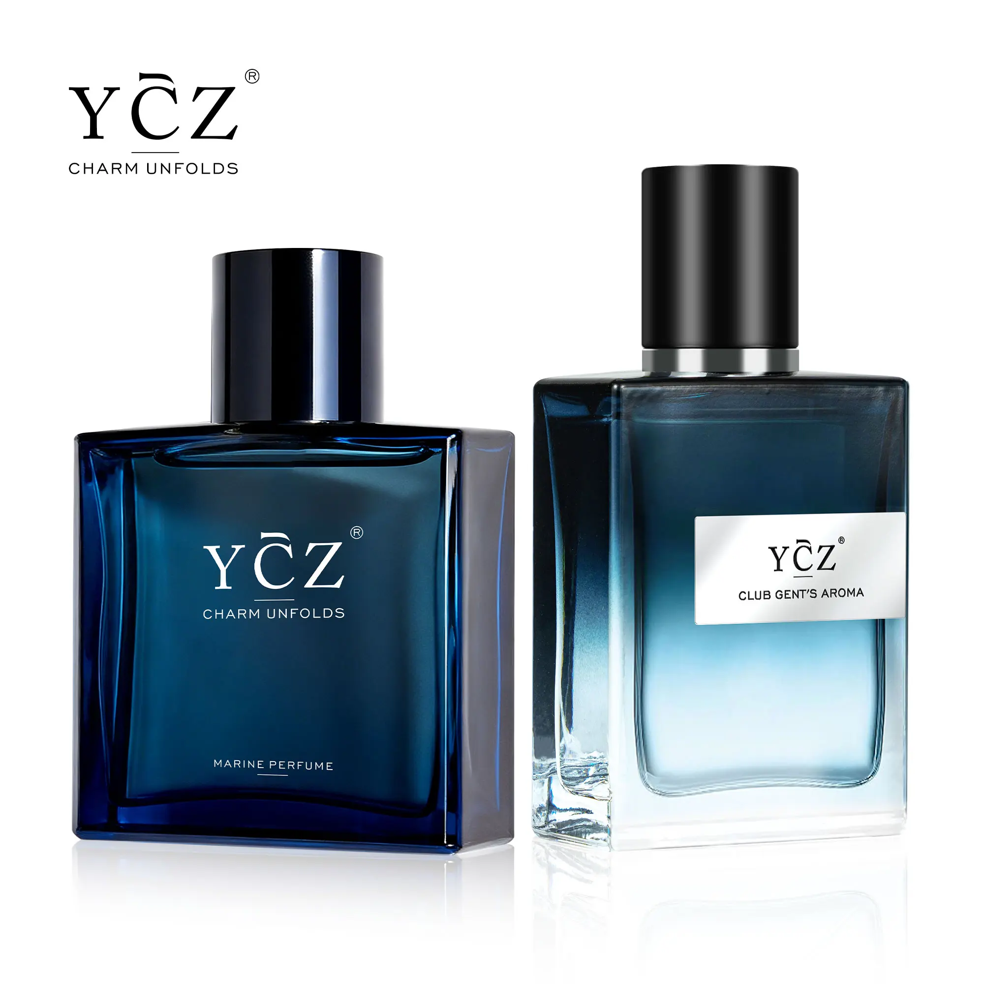 YCZ Classic Fragrance Ensemble - Iconic Gentlemen's Cologne Set with Marine & Club Aroma - Longlasting Liquid Scent for All Occasions - Luxurious Perfume - Combo Combo#Summervibes