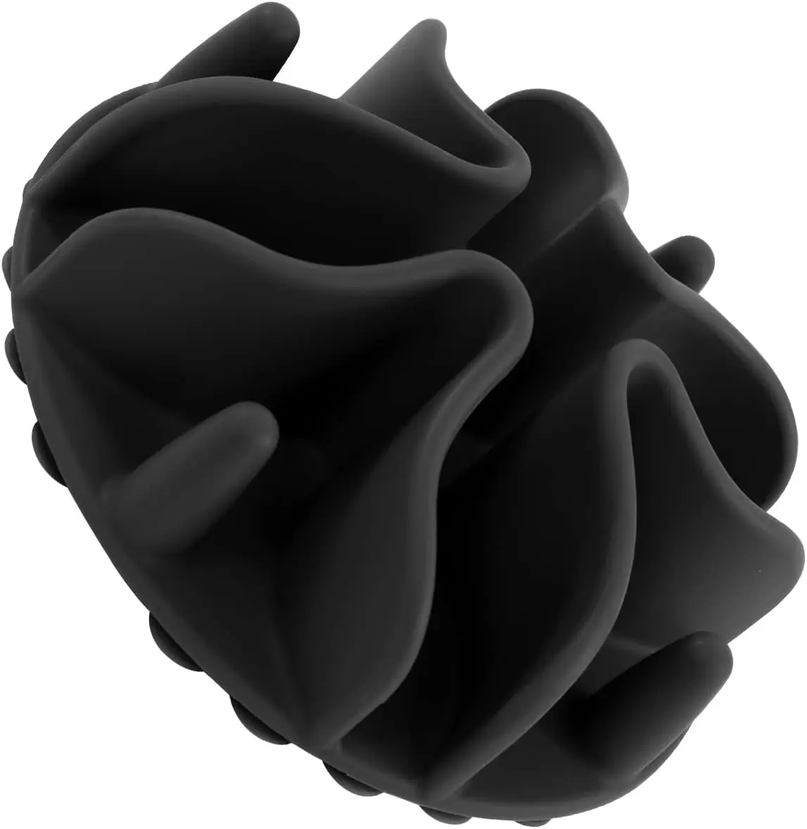 Slow Feeder  Bowls Insert, Puzzle Slow Feeder Insert with 21 Octopus Suction Cups for Small Breed   Bowls (4 inch, Black)