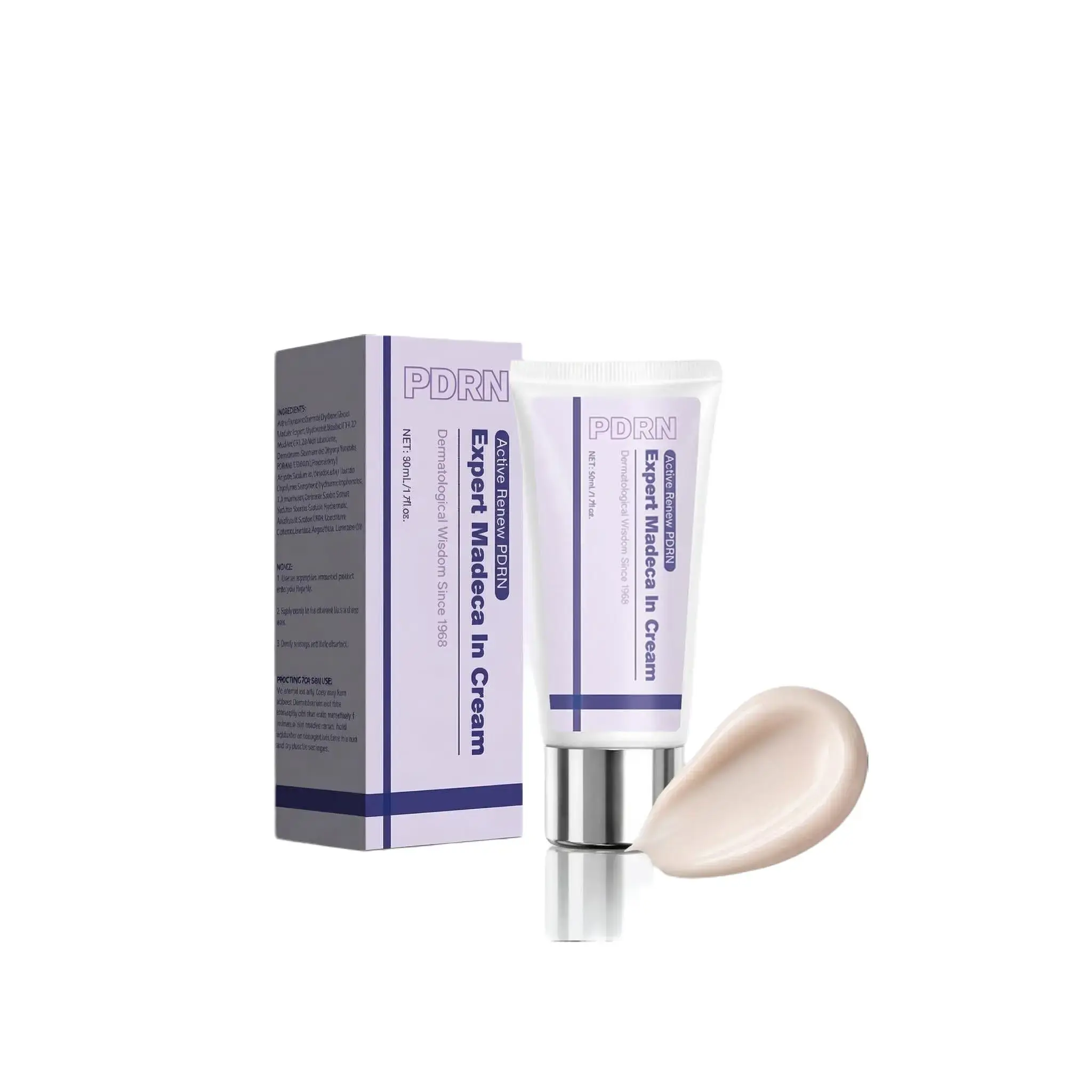PDRN Madeca Facial Moisturizer Cream - Hydrating, Soothing, Repairing Skincare Product, 50ml