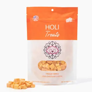 Freeze-Dried Cheddar Cheese Treats for Dogs - Healthy and Delicious