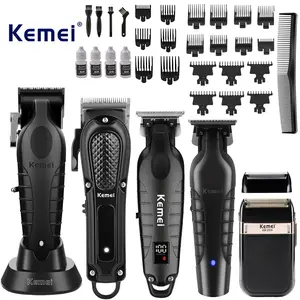 KEMEI Professional Hair Clipper and Trimmer Full Set，KM2296,KM1071,KM2293,KM2299,KM2024