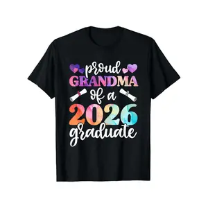 Celebrate Your Proud Grandma Status with a Stylish Unisex Graduation Class of 2026 TShirt Perfect for Family Holidays and Special Events
