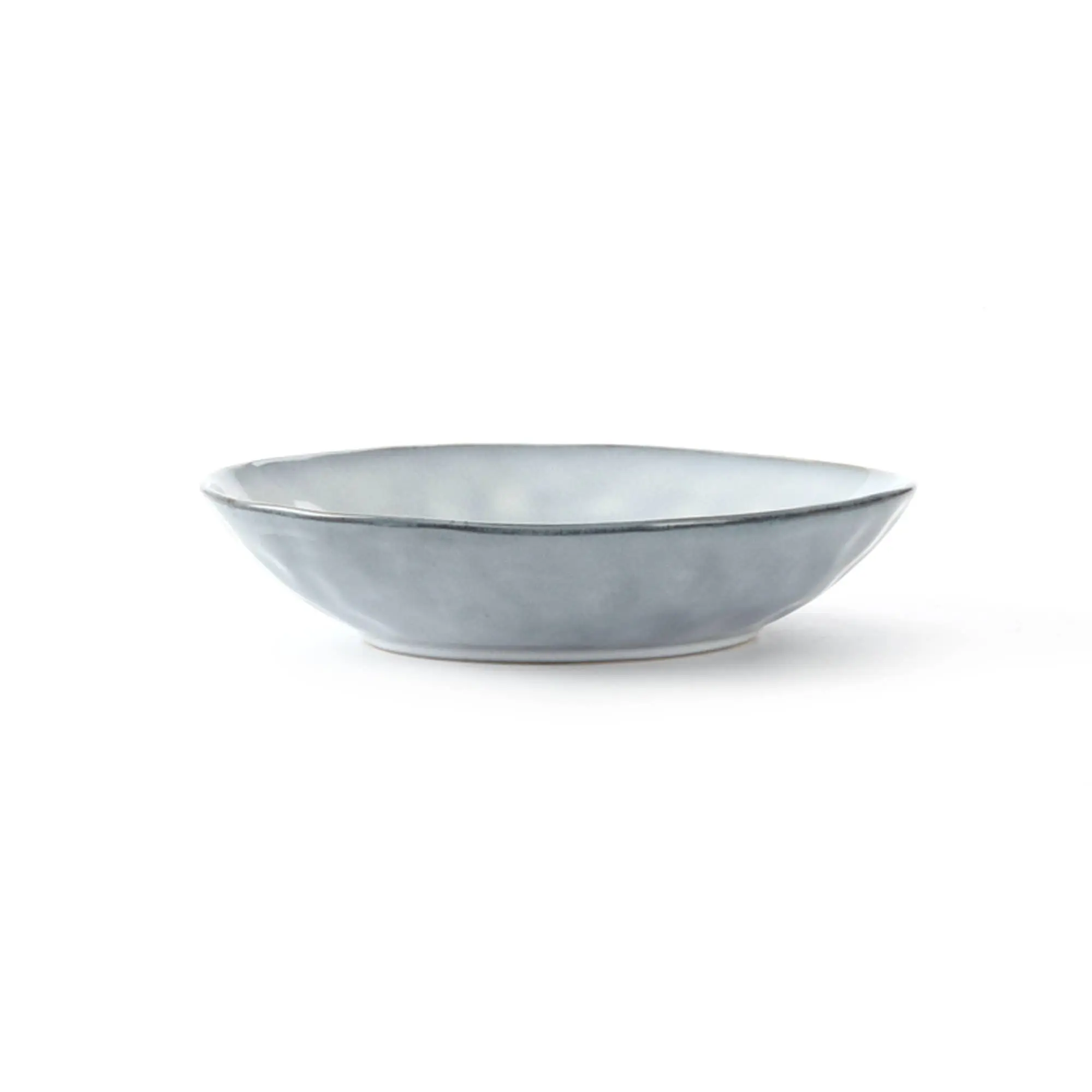 Vikko Ridge 25 oz Round Bowl - Cool Gray, Stylish Modern Minimalist with Clean Lines, Scratch & Chip Resistant Durable Kitchenware Dinnerware Tableware, Microwave & Dishwasher Safe, Ideal for Fruit & Everyday Use